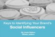 Identifying Your Brand's Social Media Influencers