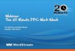 Webinar: The 20-Minute PPC Work Week - 10/10/13