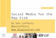 Social Media for the Rep Firm