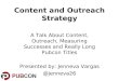 Content and Outreach strategy