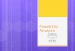 Feasibility analysis ppt