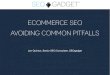 E-Commerce SEO - Avoiding Pitfalls