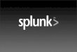 Splunk @ Amazon Startup - Austin, TX - 9/11/2008