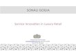 Service Innovation in luxury retail