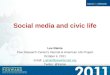 Social media and civic life