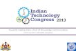 Indian Technology congress 2013