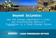 Beyond Solyndra: Energy Department Loan Program Office Overview