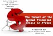 Impact Financial Crisis  Africa