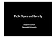 Public space and security