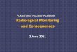 Radiological Monitoring and Consequences of Fukushima Nuclear Accident (2 June 2011)