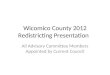 Wicomico County Redistricting Committee Presentation