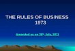 The Role of Business