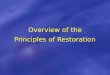 206  The Principles of Restoration WH