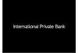 International Private Bank Setup Workshop