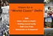 Vision for Delhi UTTIPEC
