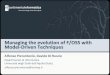 Managing the evolution of F/OSS with Model Driven Techniques