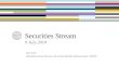 Securities post trade initiatives, Alexandre Kech, SWIFT