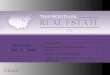This Month in Real Estate For U.S. Real Estate Market - May 2010