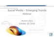 Social Media Webinar Presentation