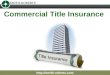 Commercial Title Insurance