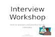 CalCPA Interview workshop 2013