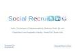 Social Recruiting in Hospitality