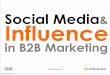 Social Media & Influence in B2B Marketing