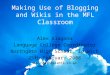 Blogging And Wikis At Fernhill
