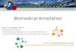 Biomedical Annotation - Kevin Livingston