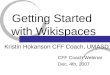 CFF Webinar: Working with Wikispaces