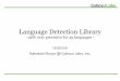 Language Detection Library for Java
