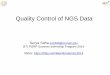 Quality Control of NGS Data