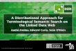 A Distributional Approach for Terminological Semantic Search on the Linked Data Web