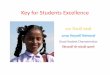 Key for students excellence