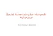 Social Advertising for Issue Advocacy