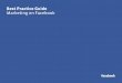 Guía de Mejores prácticas de Marketing en Facebook