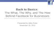 Back to Basics: The What, The Why, and The How Behind Facebook
