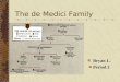 The De Medici Family Power Point