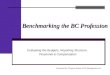 Benchmarking the BC Profession Presented by: Cheyene Haase of 