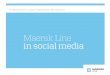 Maersk Line in social media: European Digital Awards Sep 2012