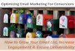 Optimizing Email Marketing For Conversions