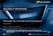 WHITE PAPER: Threats to Virtual Environments - Symantec Security Response Team