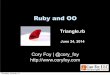 Ruby and OO for Beginners
