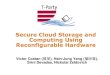 Trusted Cloud Storage Tech Talk