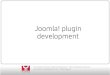 Joomla! Plugin Development