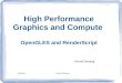 Android High performance in GPU using opengles and renderscript