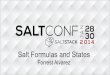 SaltConf14 - Forrest Alvarez, Choice Hotels - Salt Formulas and States
