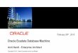 Oracle Systems Strategy Update New York At Oceana - Exadata