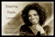 Oprah Winfrey Inspiration
