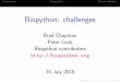 Chapman bosc2010 biopython